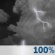 Monday Night: Showers And Thunderstorms