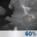 Friday Night: Chance Showers And Thunderstorms then Showers And Thunderstorms Likely